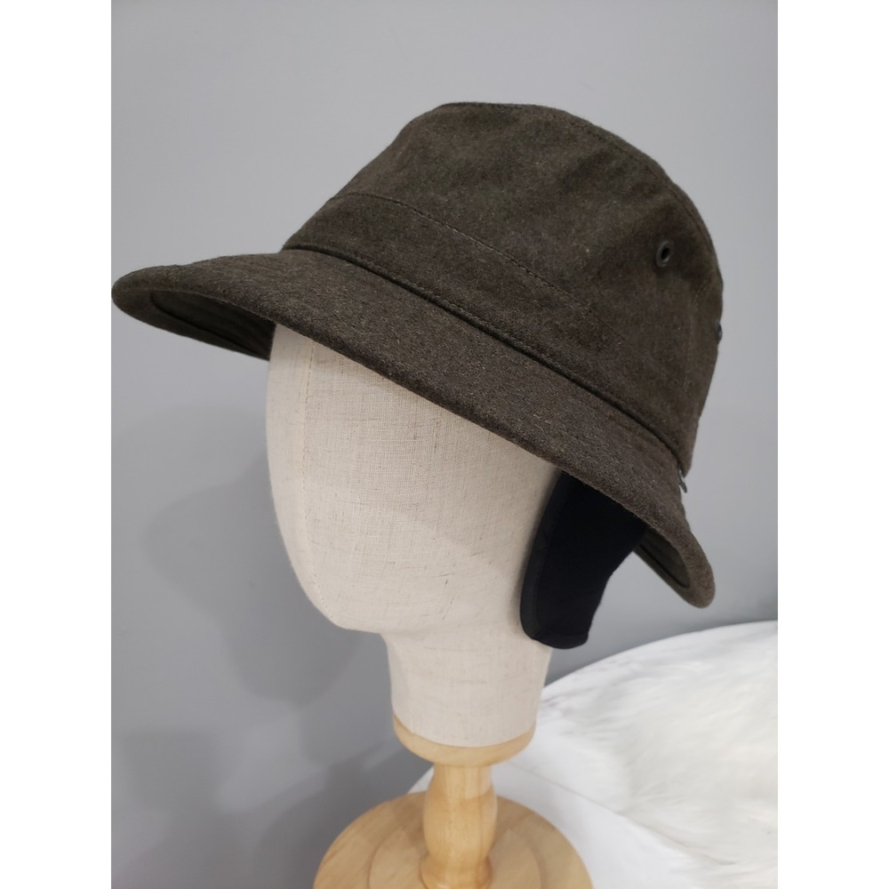 NWOT SIZE LARGE Tilley Endurables Tech Wool Warmth Hat Cap Olive Men's